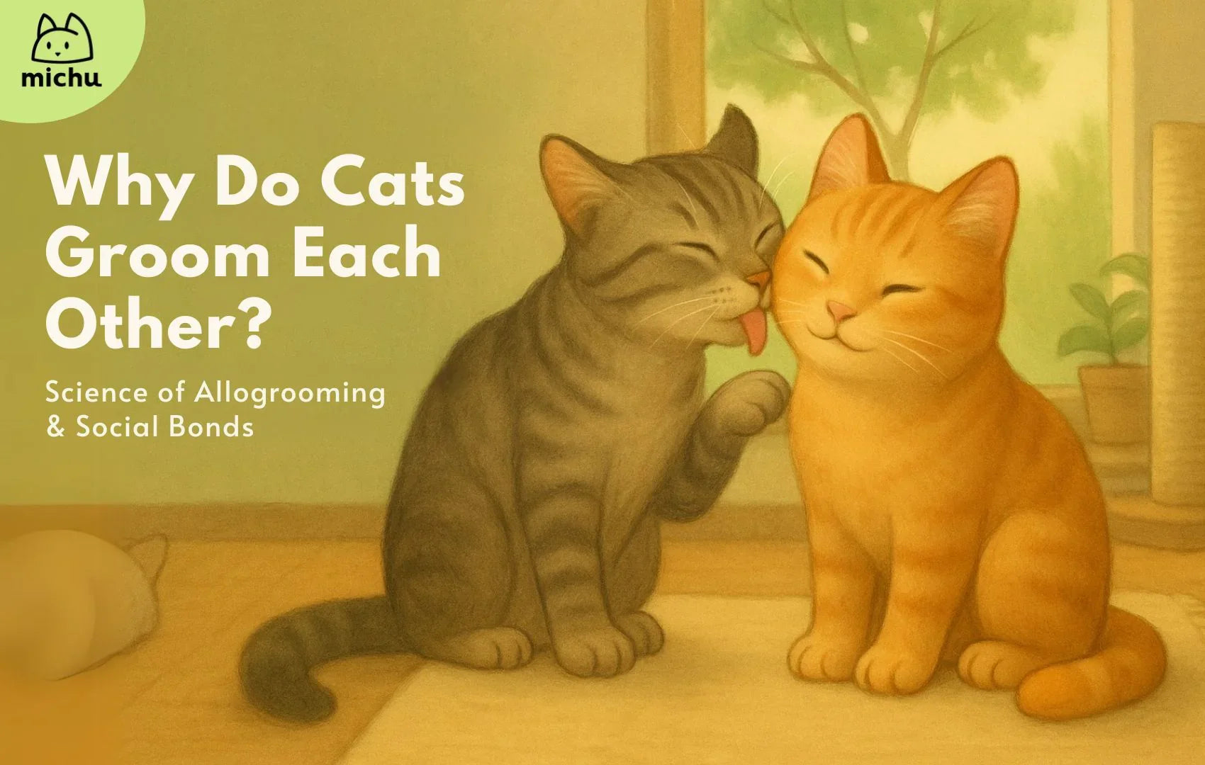 Why Do Unrelated Cats Groom Each Other: Surprising Reasons Revealed