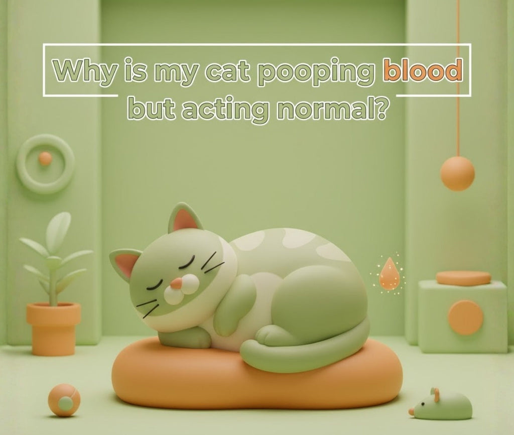 Why Is My Cat Pooping Blood but Acting Normal?