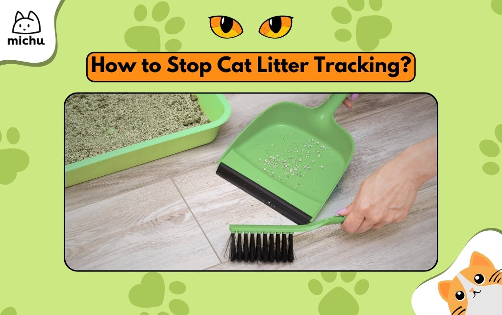 Image showing how to stop cat litter tracking