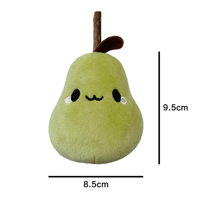 Michu Silver Vine Plush Toys - Onion Puff, Pearly Pear & Avocutie | Adorable Cat Chew & Play Pre Order