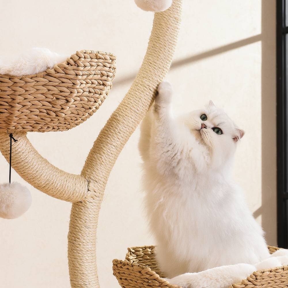 MICHU Ivy Cat Tower Deluxe 4-Tier Designer Tall Cat Tree - Michu Australia-4