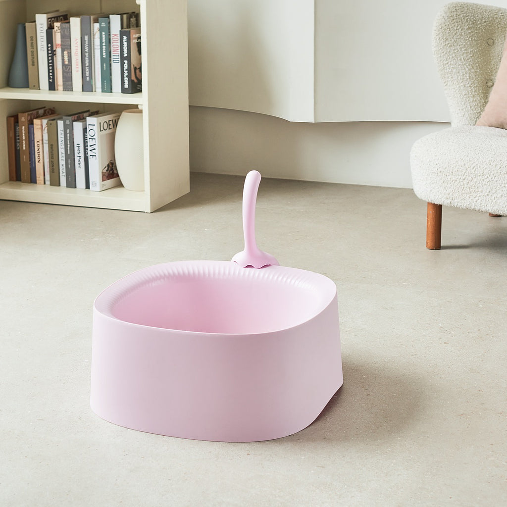Michu Macaron High Edge Open Style Extra Large Cat Litter Box
