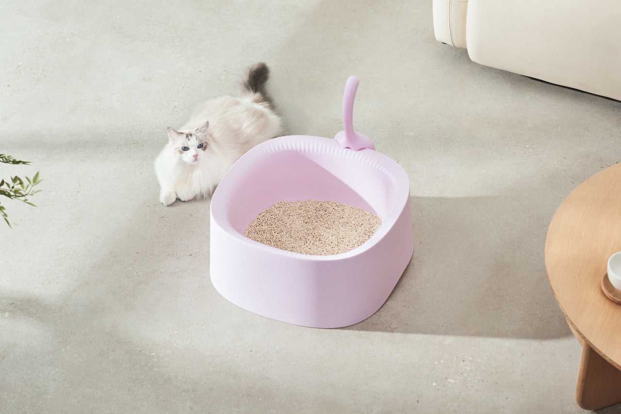 Michu High Edge Open Style Extra Large Cat Litter Box Michu Australia