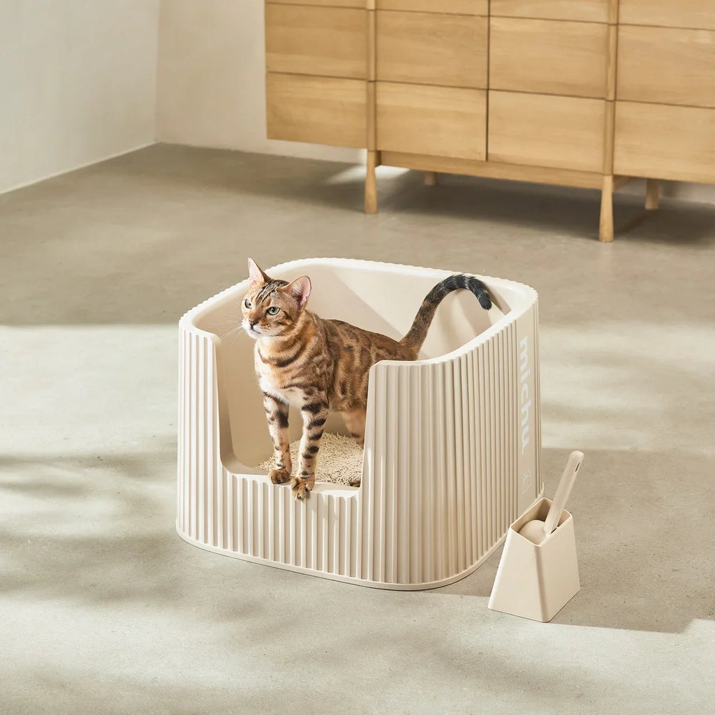Stylist Cat Box Michu XXL BoBa Deluxe Cat Litter Box - Spacious Design – Michu Australia