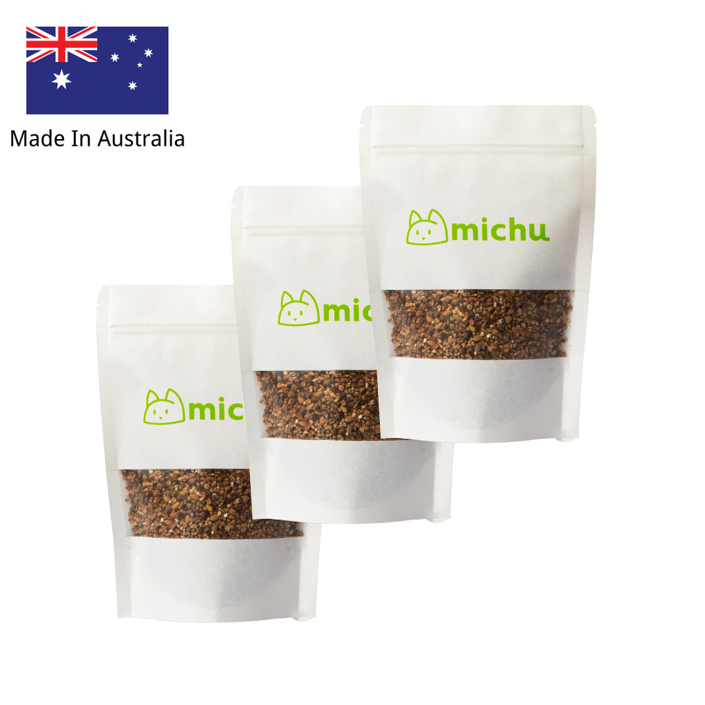 Michu Cat Grass Seed Replacement Pack - The Ultimate Solution for Lush and Healthy Cat Grass Growth in Australia