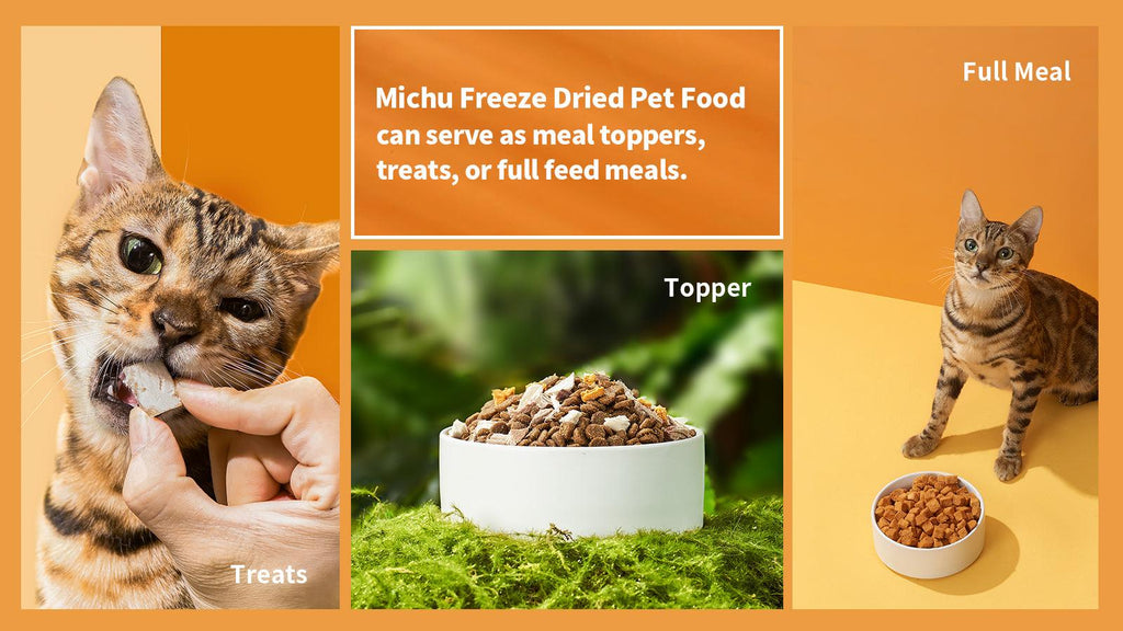 Michu Freeze-Dried Raw Pet Food Pet Food 150g - Made in Australia - Michu Australia