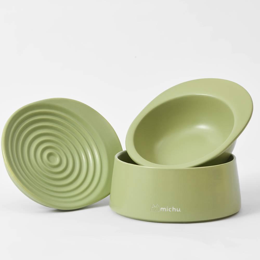Michu Premium Ceramic Cat Bowl Set - Michu Australia