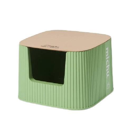 Michu XXL Sage Deluxe Cat Litter Box - Spacious Design - Michu Australia